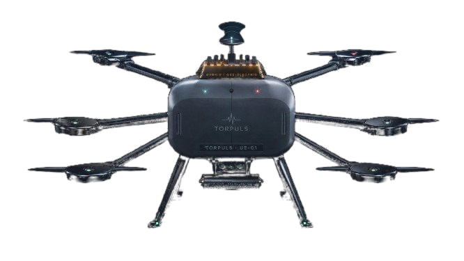 TORPULS UNIT Endurance — hexakopter hybrydowy gas-electric